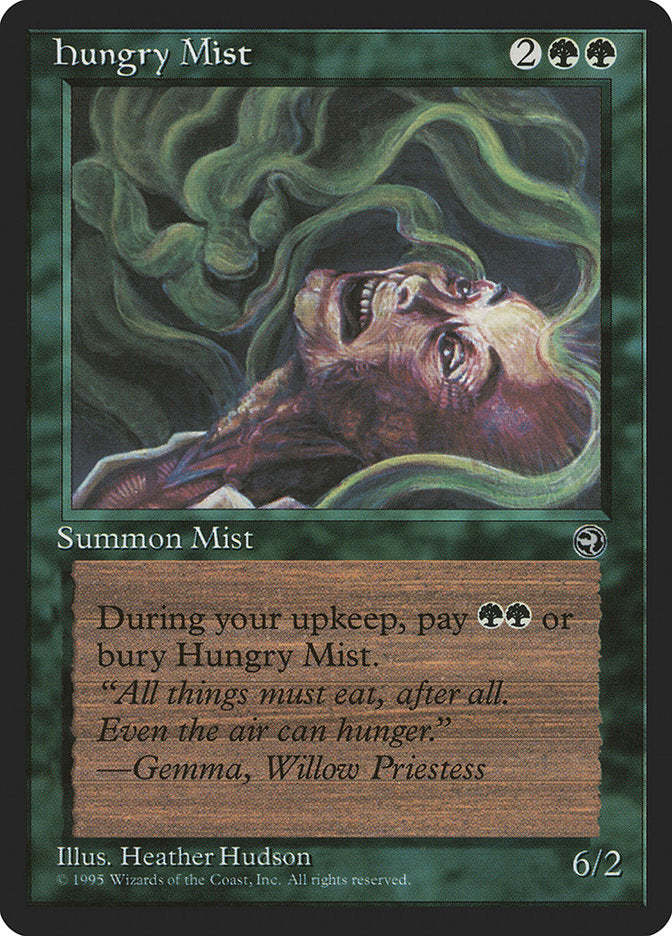 Hungry Mist (Gemma Flavor Text) [Homelands] | Enigma On Main