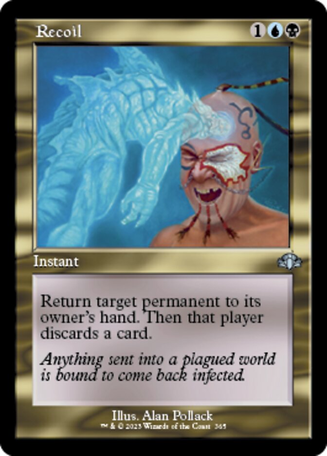 Recoil (Retro) [Dominaria Remastered] | Enigma On Main