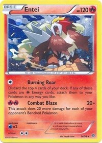 Entei (14/98) (Cosmos Holo) (Blister Exclusive) [XY: Ancient Origins] | Enigma On Main