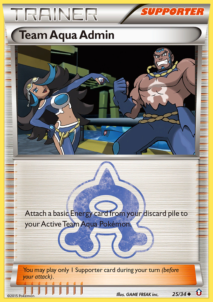 Team Aqua Admin (25/34) [XY: Double Crisis] | Enigma On Main