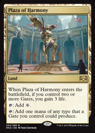 Plaza of Harmony [Ravnica Allegiance] | Enigma On Main