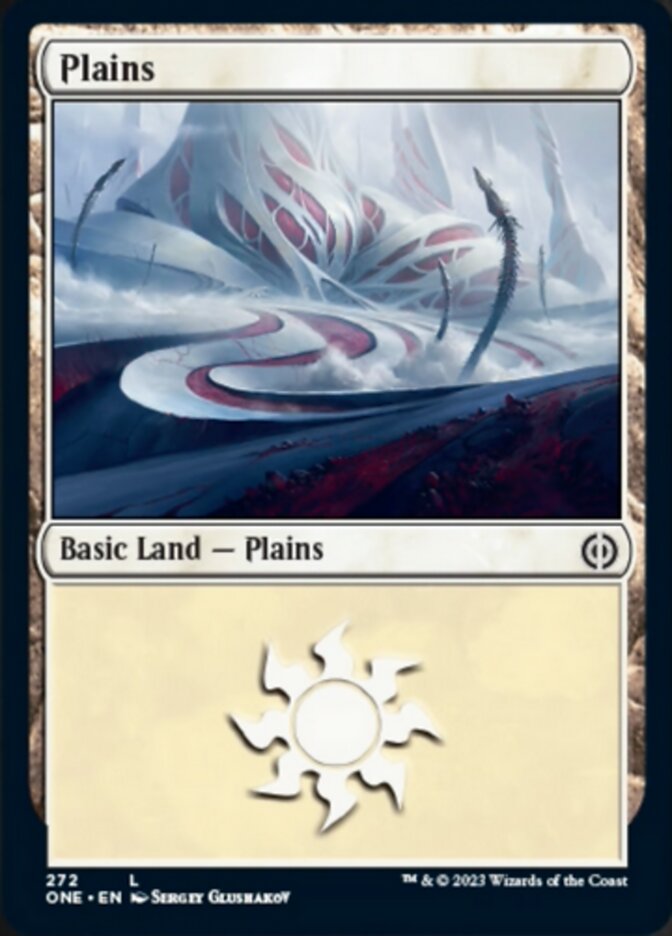 Plains (272) [Phyrexia: All Will Be One] | Enigma On Main