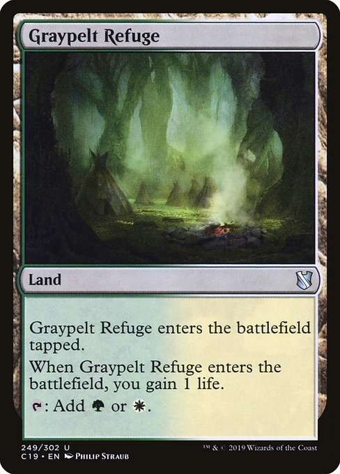 Graypelt Refuge [Commander 2019] | Enigma On Main