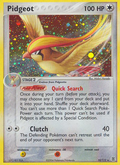 Pidgeot (10/112) [EX: FireRed & LeafGreen] | Enigma On Main