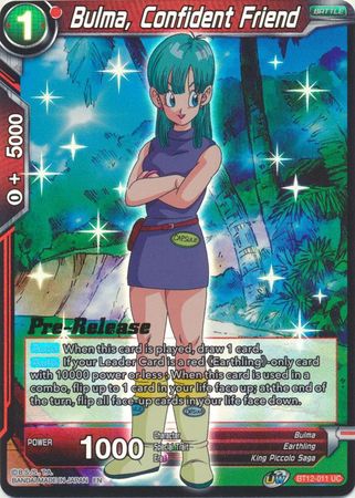 Bulma, Confident Friend (BT12-011) [Vicious Rejuvenation Prerelease Promos] | Enigma On Main