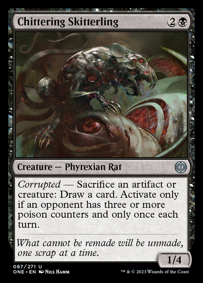 Chittering Skitterling [Phyrexia: All Will Be One] | Enigma On Main