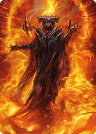 Sauron, the Dark Lord Art Card [The Lord of the Rings: Tales of Middle-earth Art Series] | Enigma On Main