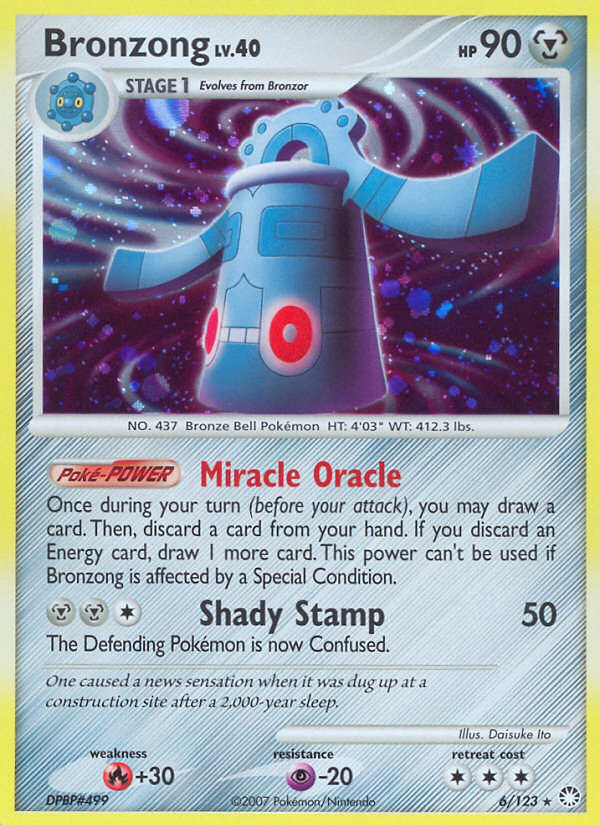 Bronzong (6/123) [Diamond & Pearl: Mysterious Treasures] | Enigma On Main
