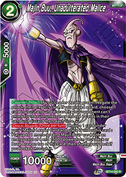 Majin Buu, Unadulterated Malice (BT14-082) [Cross Spirits] | Enigma On Main