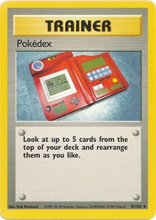 Pokedex (87/102) [Base Set Unlimited] | Enigma On Main