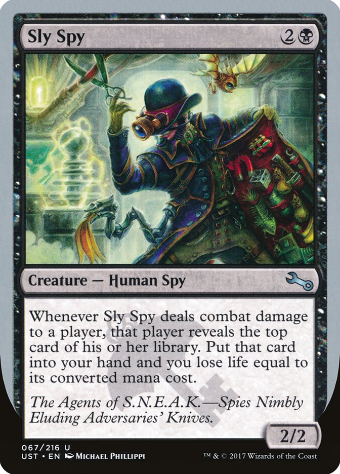 Sly Spy ("Spies Nimbly Eluding Adversaries' Knives") [Unstable] | Enigma On Main