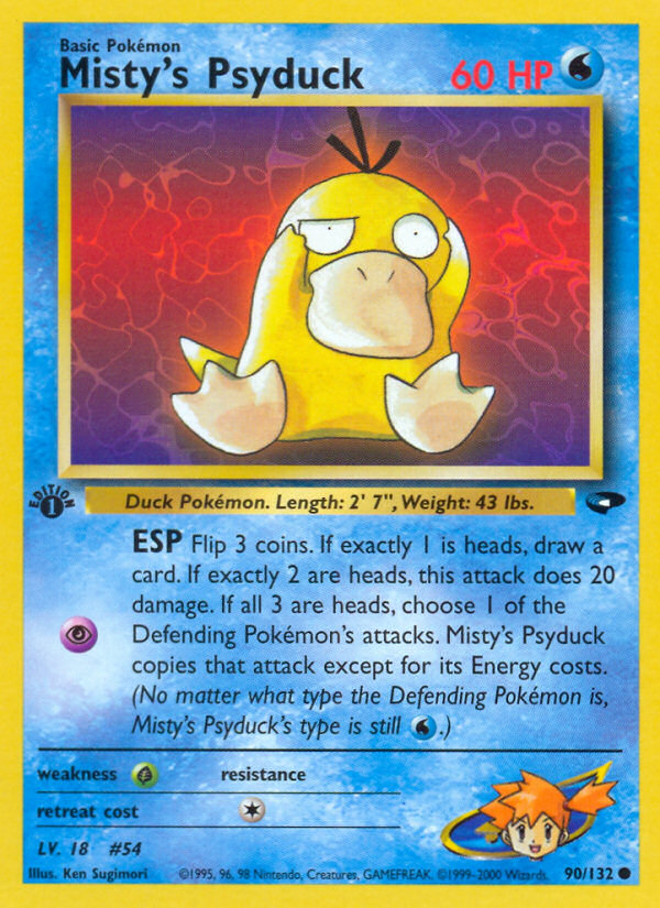 Misty's Psyduck (90/132) [Gym Challenge 1st Edition] | Enigma On Main