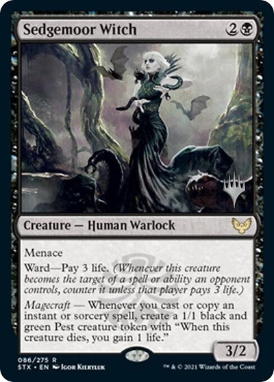 Sedgemoor Witch (Promo Pack) [Strixhaven: School of Mages Promos] | Enigma On Main