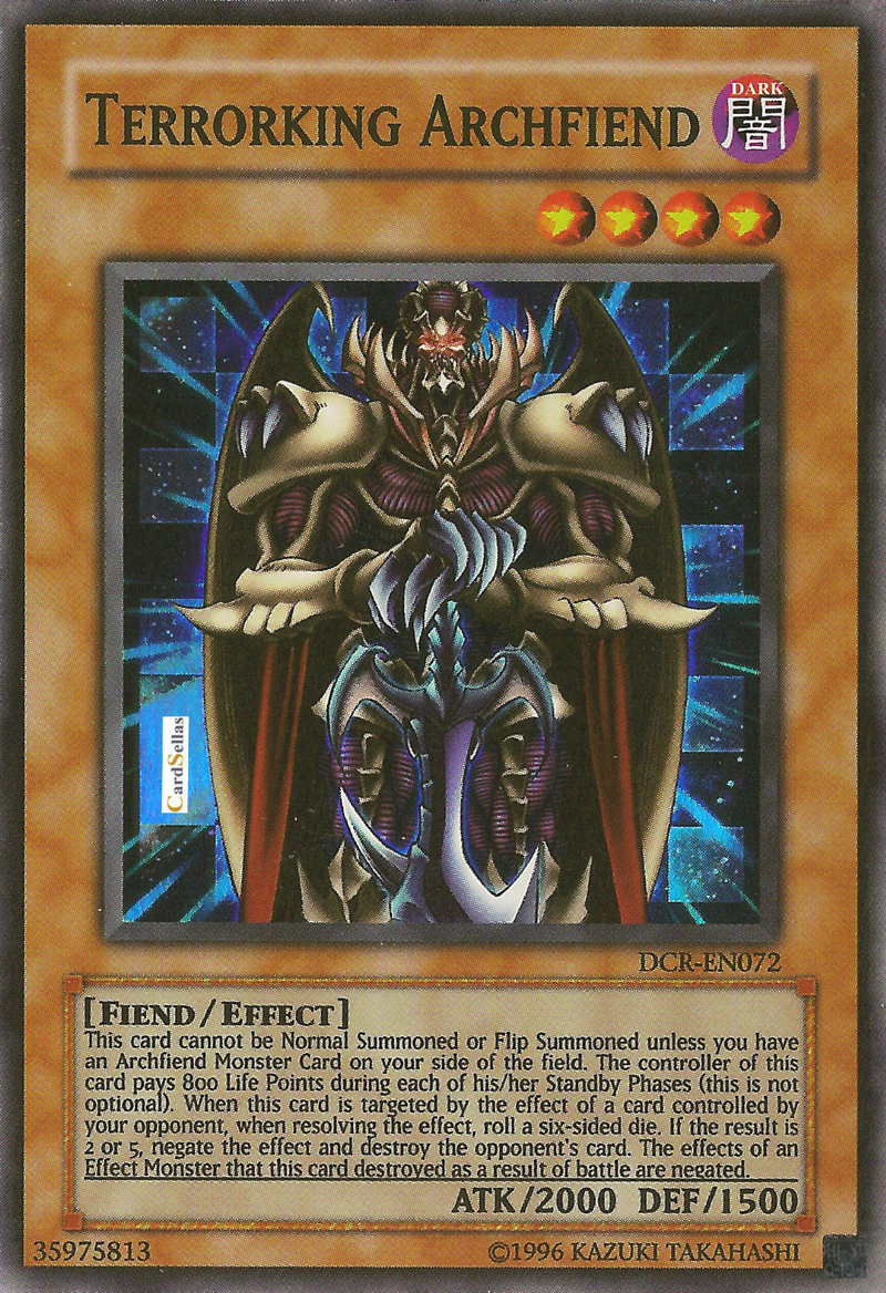 Terrorking Archfiend [DCR-EN072] Super Rare | Enigma On Main