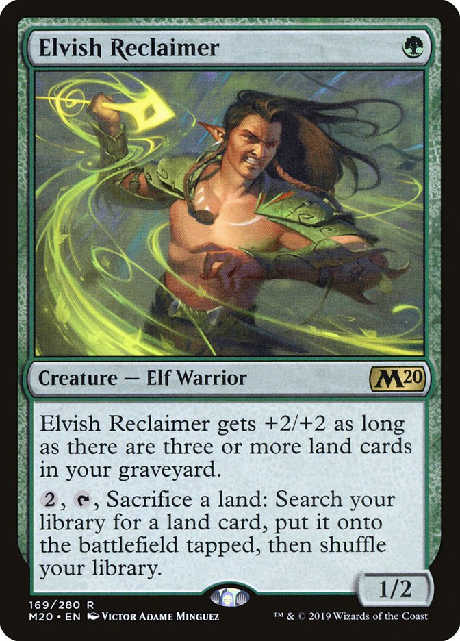 Elvish Reclaimer [Core Set 2020] | Enigma On Main