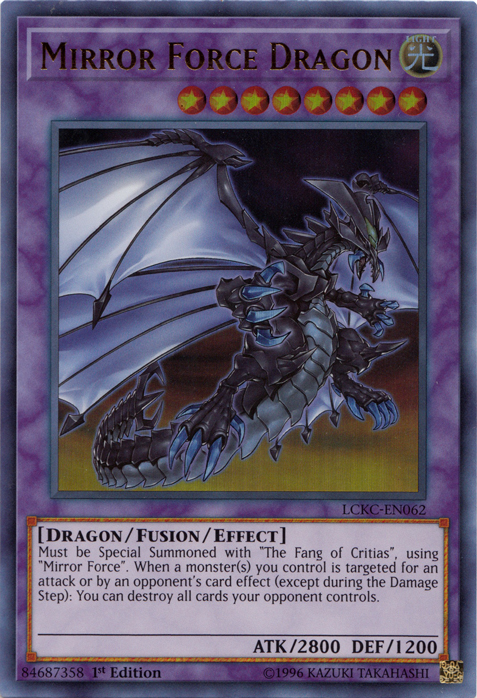 Mirror Force Dragon [LCKC-EN062] Ultra Rare | Enigma On Main