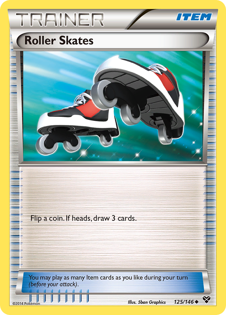 Roller Skates (125/146) [XY: Base Set] | Enigma On Main