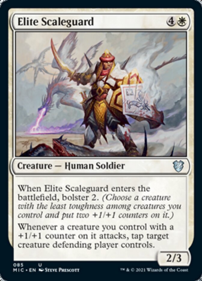 Elite Scaleguard [Innistrad: Midnight Hunt Commander] | Enigma On Main