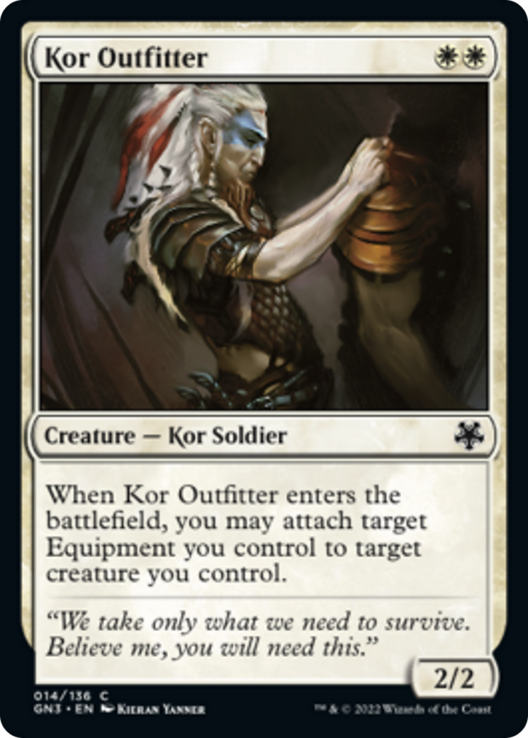 Kor Outfitter [Game Night: Free-for-All] | Enigma On Main