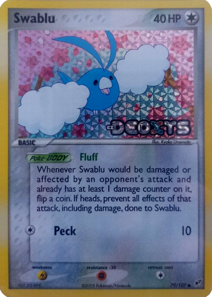 Swablu (79/107) (Stamped) [EX: Deoxys] | Enigma On Main