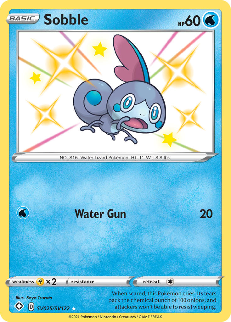 Sobble (SV025/SV122) [Sword & Shield: Shining Fates] | Enigma On Main