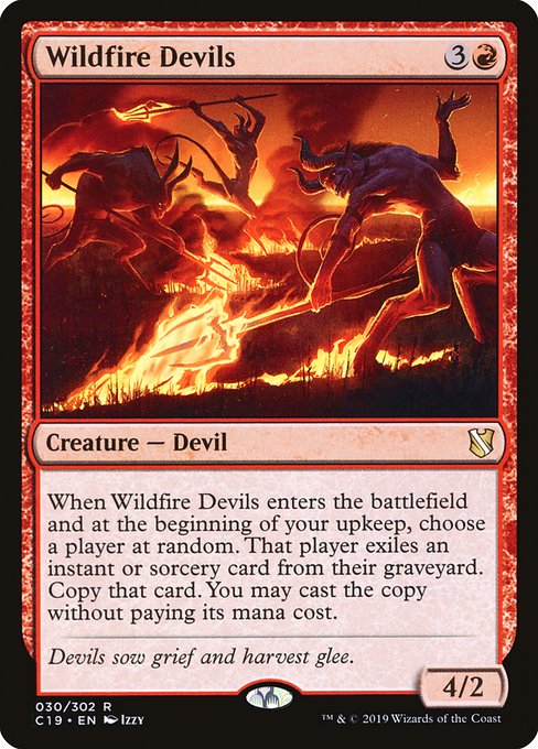 Wildfire Devils [Commander 2019] | Enigma On Main