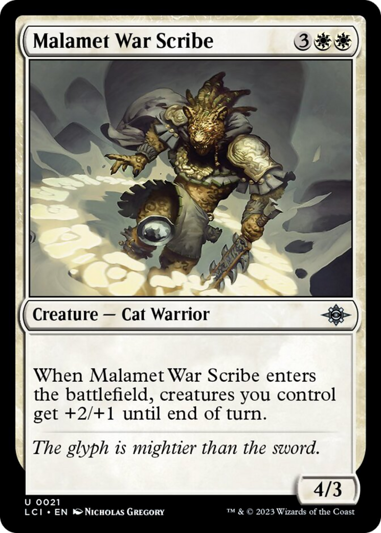 Malamet War Scribe [The Lost Caverns of Ixalan] | Enigma On Main