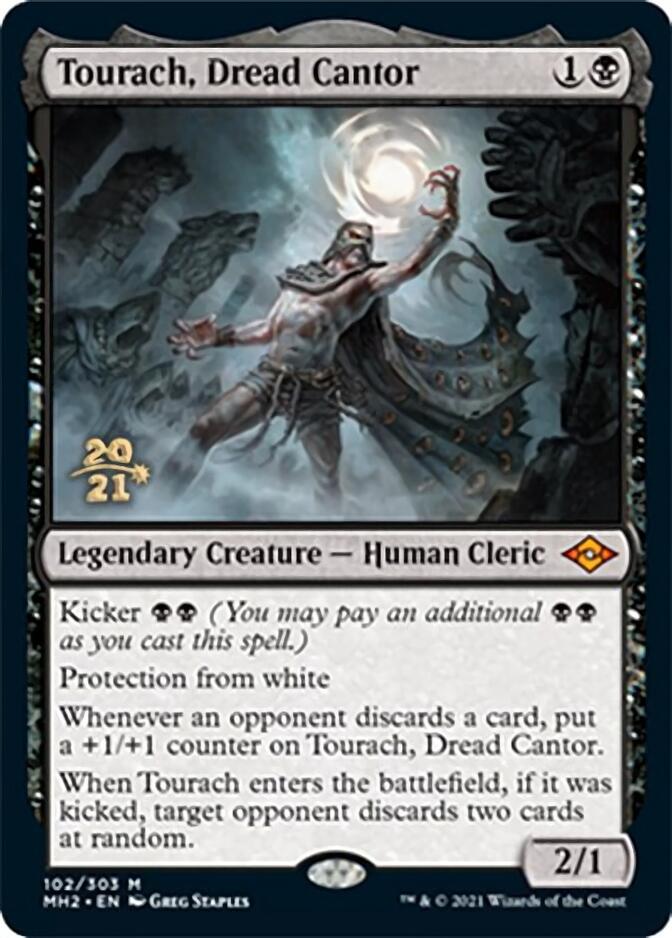 Tourach, Dread Cantor [Modern Horizons 2 Prerelease Promos] | Enigma On Main