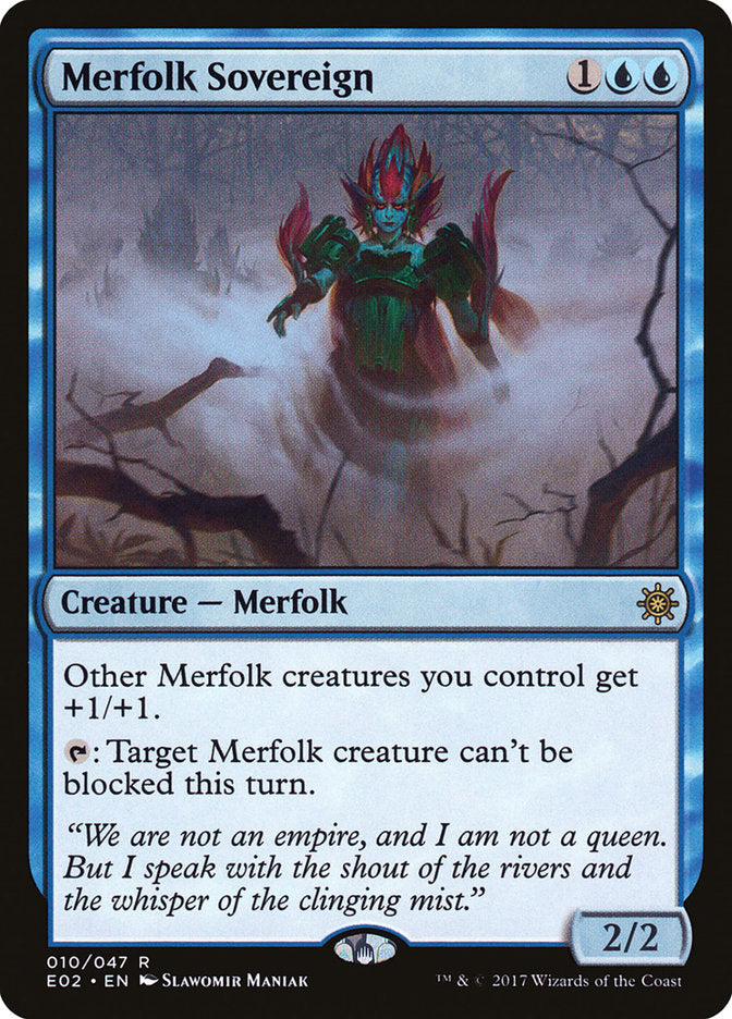 Merfolk Sovereign [Explorers of Ixalan] | Enigma On Main