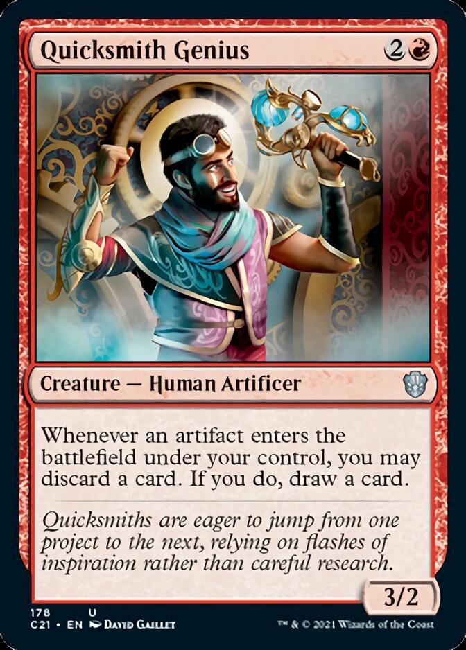 Quicksmith Genius [Commander 2021] | Enigma On Main