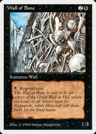 Wall of Bone [Summer Magic / Edgar] | Enigma On Main