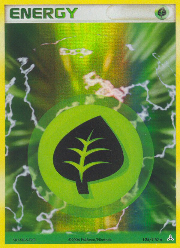 Grass Energy (105/110) [EX: Holon Phantoms] | Enigma On Main