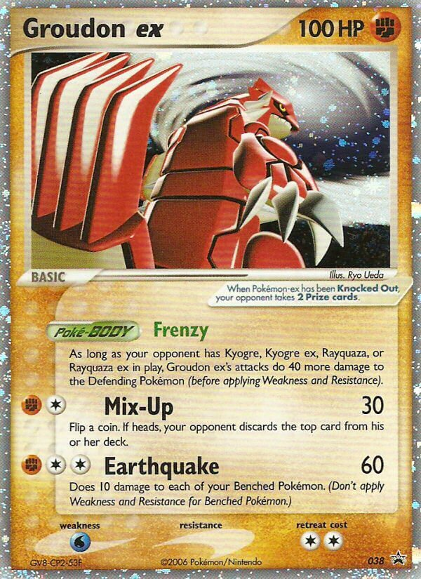 Groudon ex (038) [Nintendo: Black Star Promos] | Enigma On Main