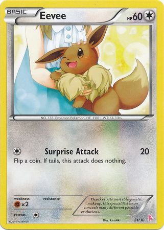 Eevee (21/30) [XY: Trainer Kit - Sylveon] | Enigma On Main