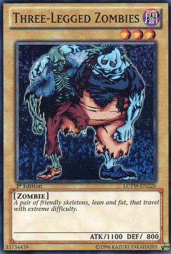 Three-Legged Zombies [LCYW-EN226] Super Rare | Enigma On Main