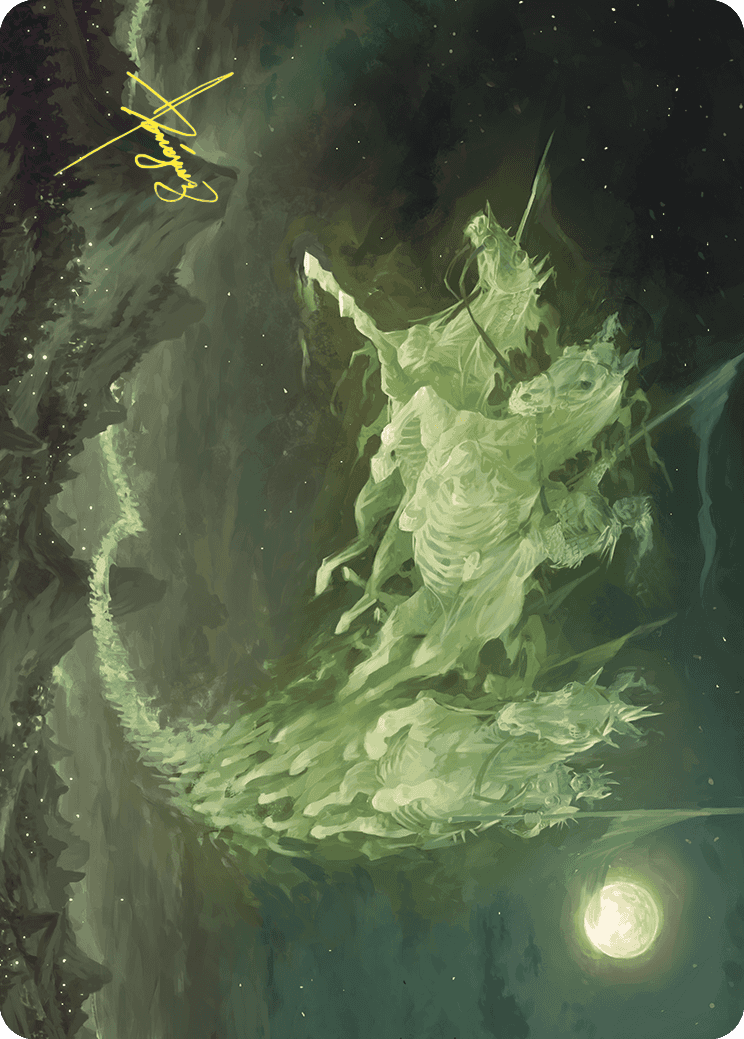 Moonshaker Cavalry Art Card (Gold-Stamped Signature) [Wilds of Eldraine Art Series] | Enigma On Main