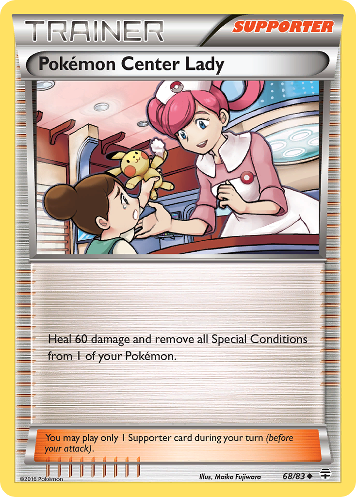 Pokemon Center Lady (68/83) [XY: Generations] | Enigma On Main