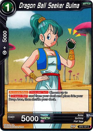 Dragon Ball Seeker Bulma (BT5-107) [Miraculous Revival] | Enigma On Main