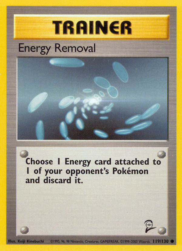 Energy Removal (119/130) [Base Set 2] | Enigma On Main