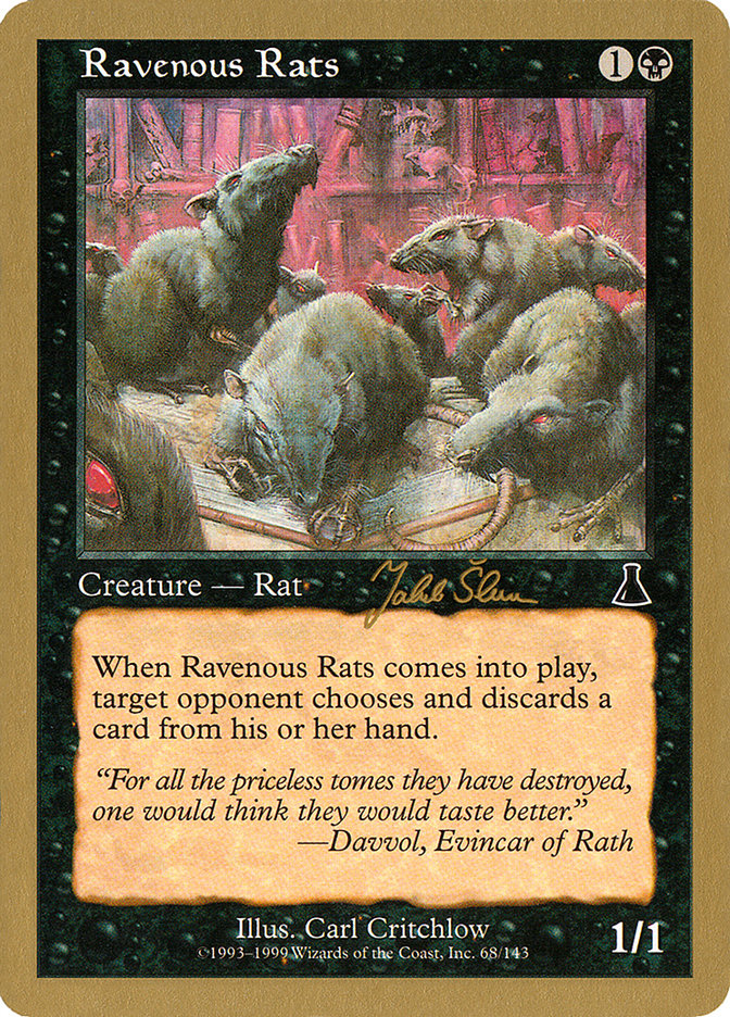 Ravenous Rats (Jakub Slemr) [World Championship Decks 1999] | Enigma On Main
