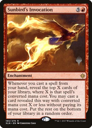 Sunbird's Invocation [Ixalan Promos] | Enigma On Main