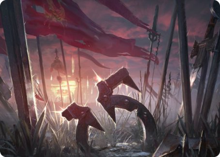 Field of Ruin Art Card [Innistrad: Midnight Hunt Art Series] | Enigma On Main