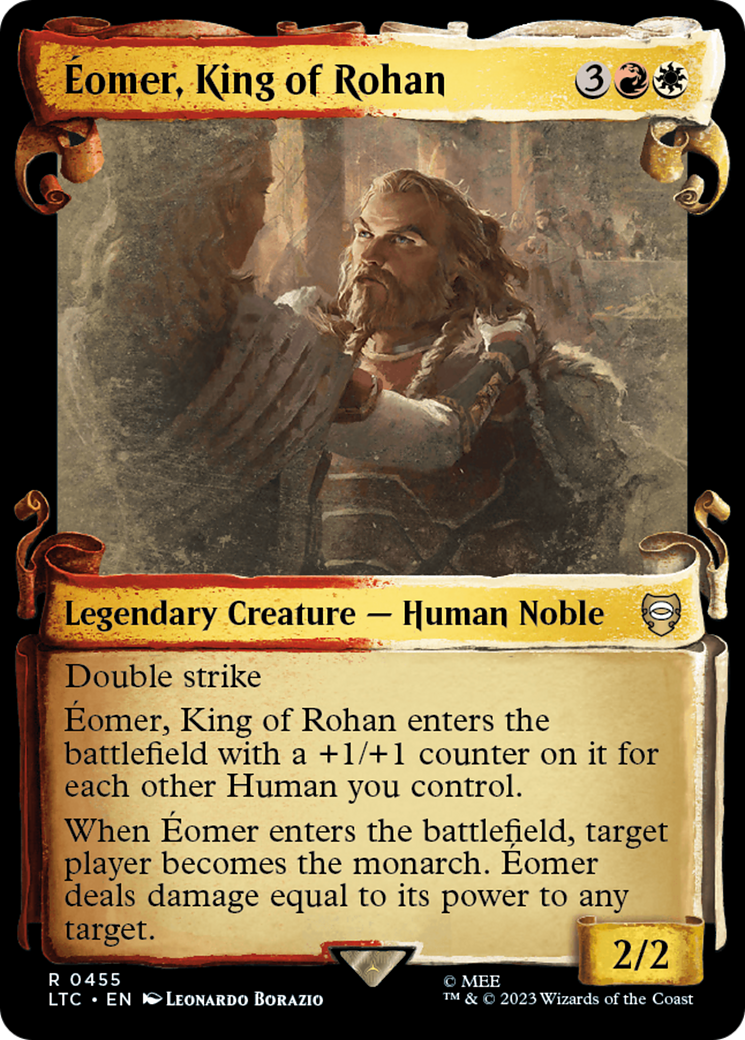 Eomer, King of Rohan [The Lord of the Rings: Tales of Middle-Earth Commander Showcase Scrolls] | Enigma On Main