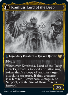 Runo Stromkirk // Krothuss, Lord of the Deep [Innistrad: Double Feature] | Enigma On Main