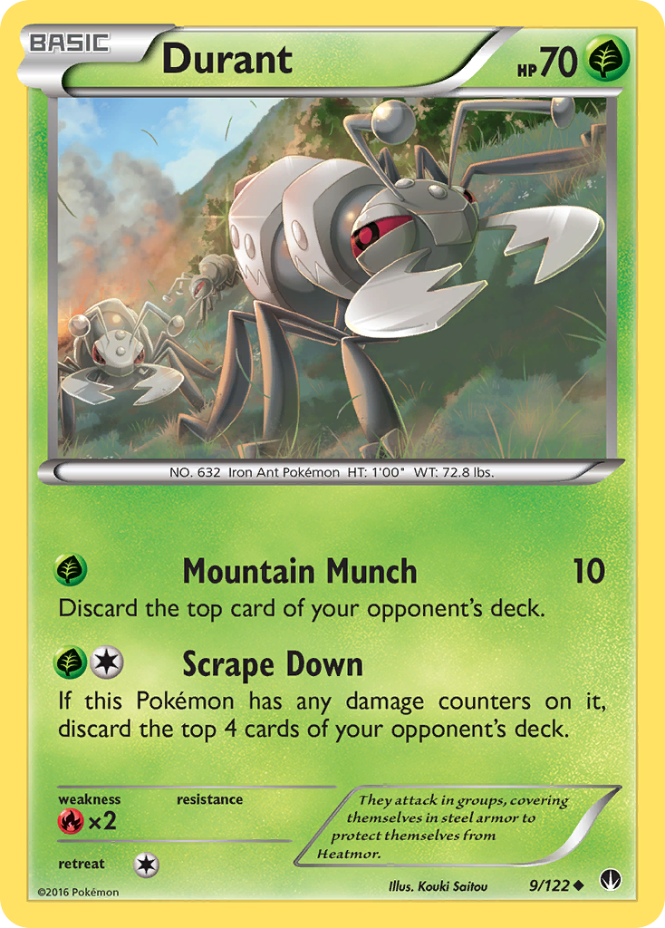 Durant (9/122) [XY: BREAKpoint] | Enigma On Main