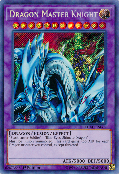 Dragon Master Knight [LCKC-EN065] Secret Rare | Enigma On Main