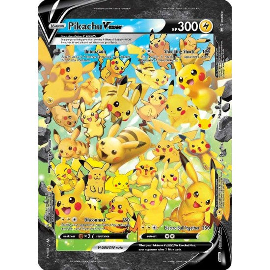 Pikachu V-UNION (Jumbo Card) [Sword & Shield: Black Star Promos] | Enigma On Main