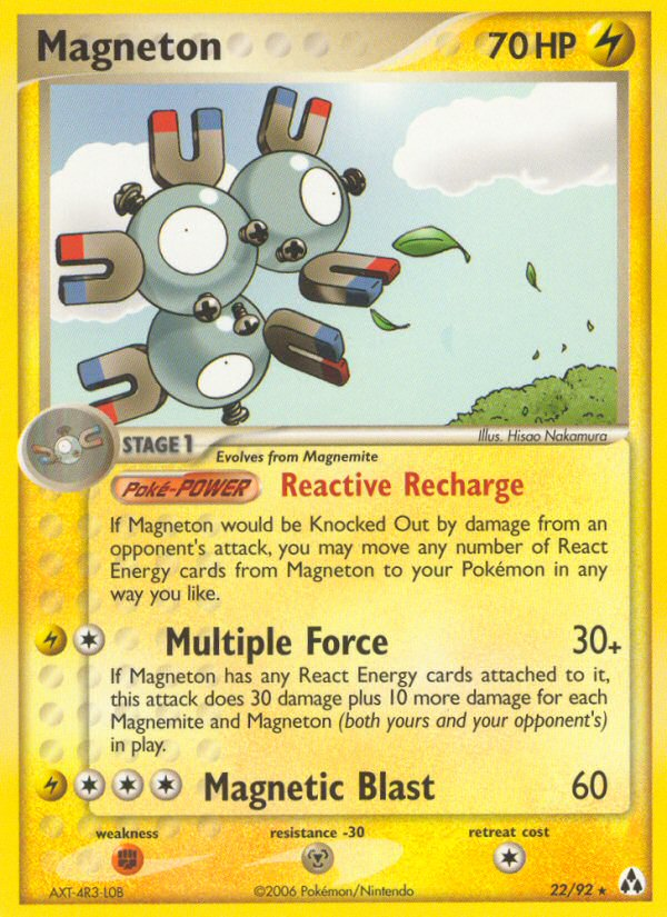 Magneton (22/92) [EX: Legend Maker] | Enigma On Main