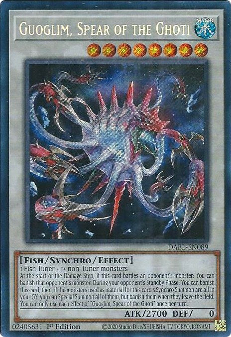 Guoglim, Spear of the Ghoti [DABL-EN089] Secret Rare | Enigma On Main