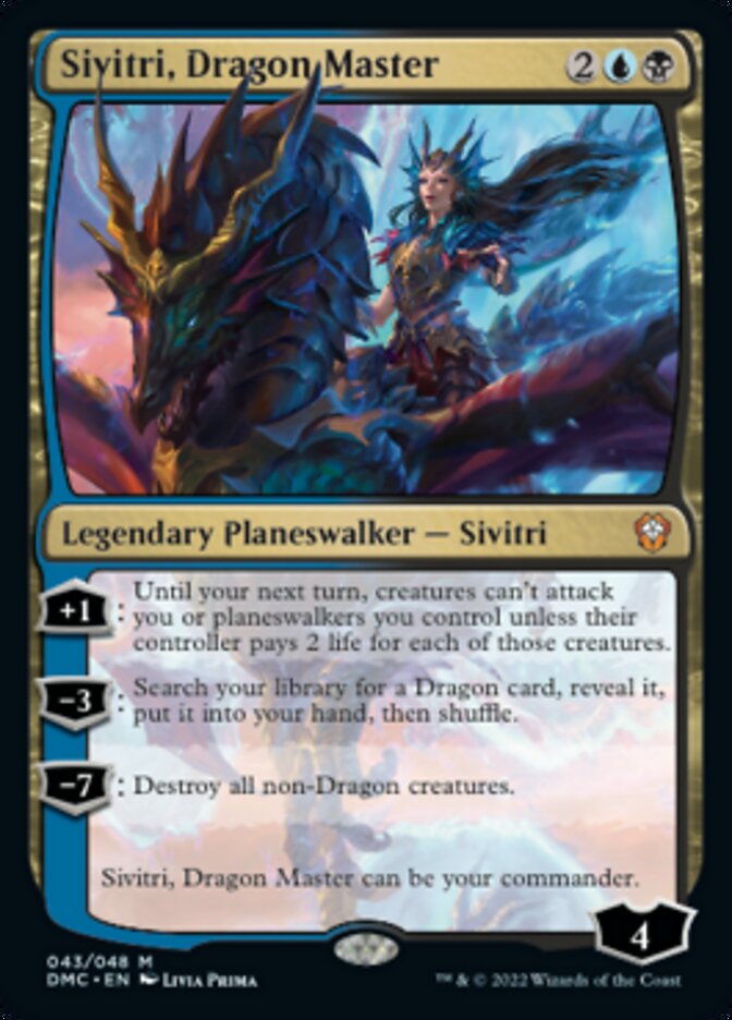 Sivitri, Dragon Master [Dominaria United Commander] | Enigma On Main